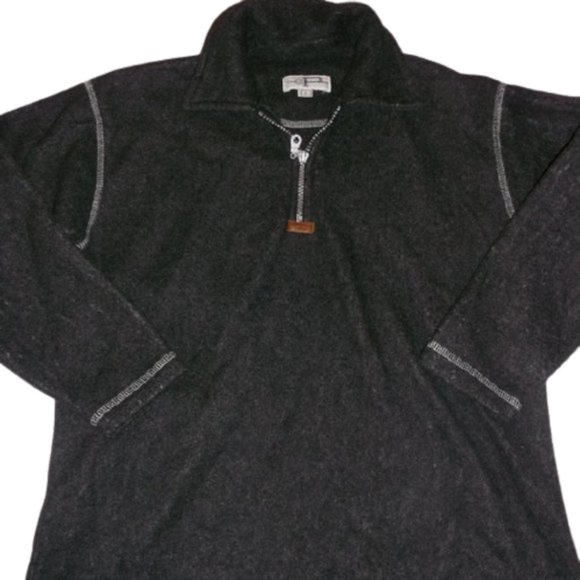 ---  Gray Fleece Sweater Boy 10 12 - Picture 1 of 2